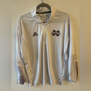 Mississippi State long sleeve Adidas, polyester shirt